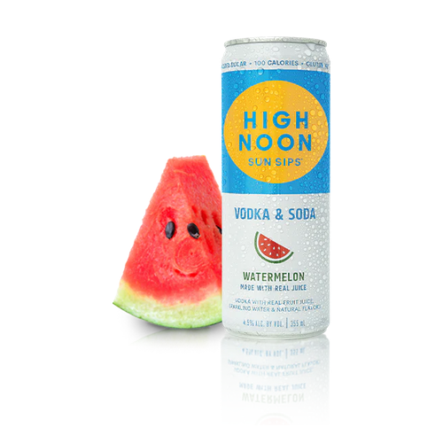 HIGH NOON VODKA SELTZER WATERMELON 355ml