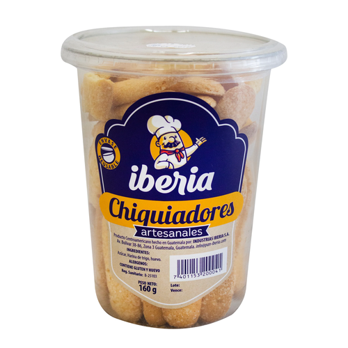 IBERIA CHIQUIADORES ARTESANALES BOTE 160g