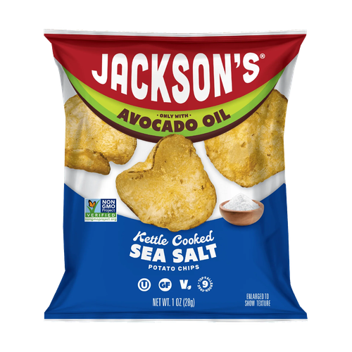 JACKSON S CHIPS CHIPS AVOCA PATATO SEA SALT 1 OZ