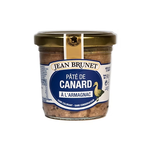 JEAN BRUNET PATE PATO CANARD ARMAGNAC 180g