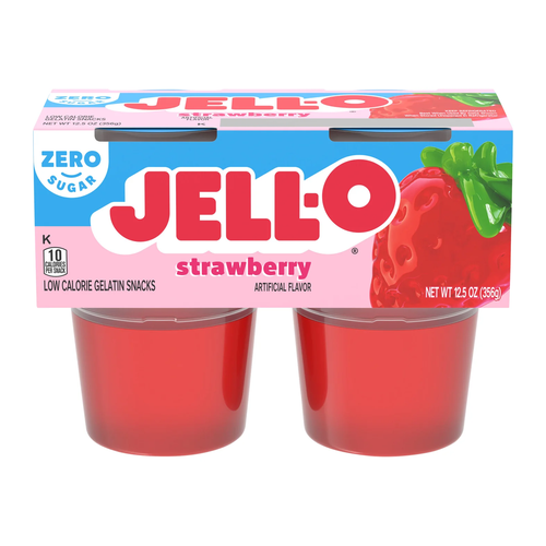 JELL-O GELATINA SIN AZUCAR STRAWBERRY 9g