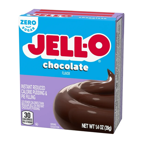 JELL-O PUDIN SUGAR FREE CHOCOLATE PUDDING 39g