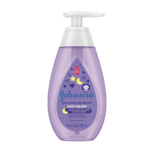 JOHNSON BABY JABON BAÐO LIQUIDO ANTES DE DORMIR 200ml