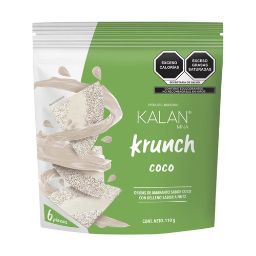 KALAN OBLEAS DE AMARANTO KRUNCH COCO 110g