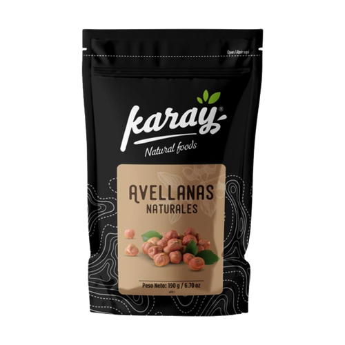 KARAY AVELLANA ENTERA NATURAL BOLSA 454g