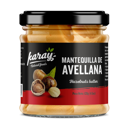 KARAY MANTEQUILLA DE AVELLANAS ROASTED FRASCO 225g