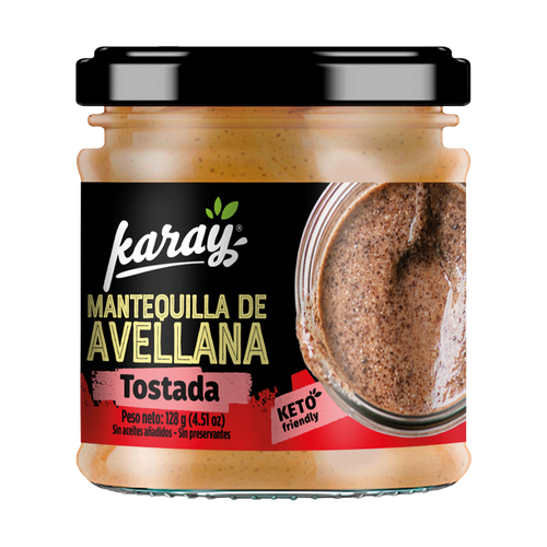 KARAY MANTEQUILLA DE AVELLANAS TOSTADA 128g