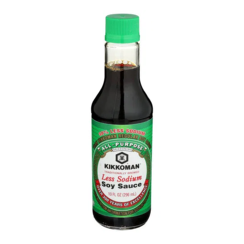 KIKKOMAN SALSA SOYA LESS SODIUM 10 OZ