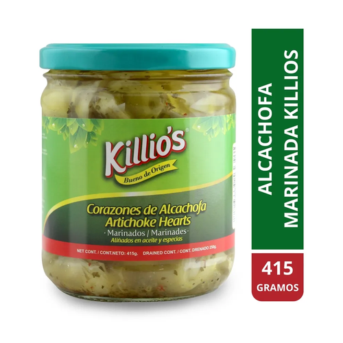 KILLIOS CORAZON DE ALCACHOFA FCO 415g