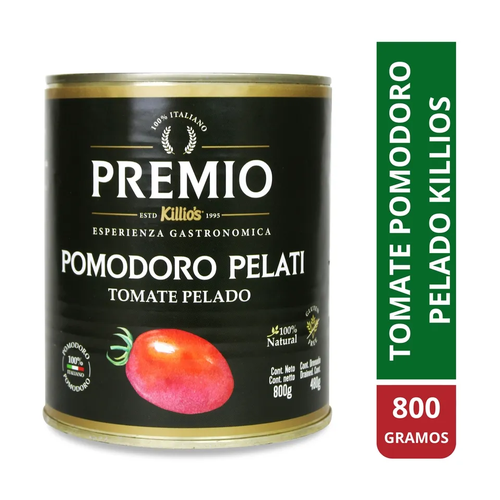 KILLIOS TOMATE ENLATADO PELADO 800g