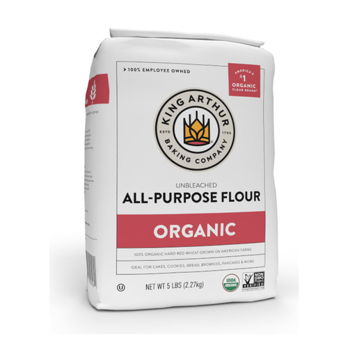 KING ARTHUR HARINA ORGANIC ALL PURPOSE FLOUR UBLEACHED 2LB