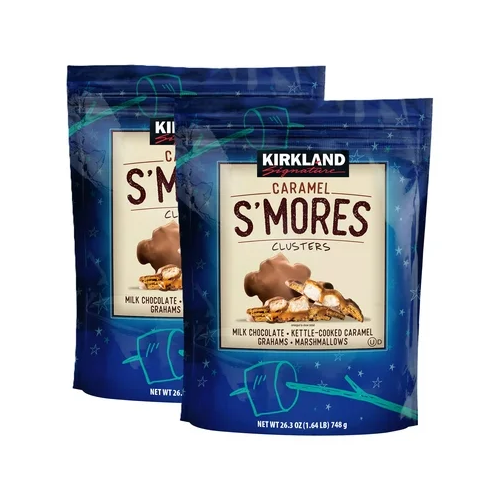 KIRKLAND CARAMELOS SMORES CLUSTERS 748g