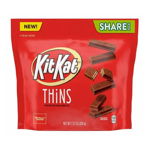 KIT KAT CHOCOLATE THINS 7 OZ