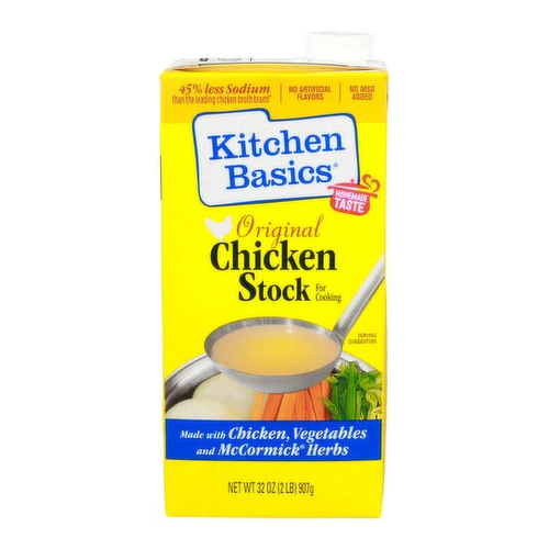 KITCHEN BASICS CALDO CHICKEN STOCK 32 OZ