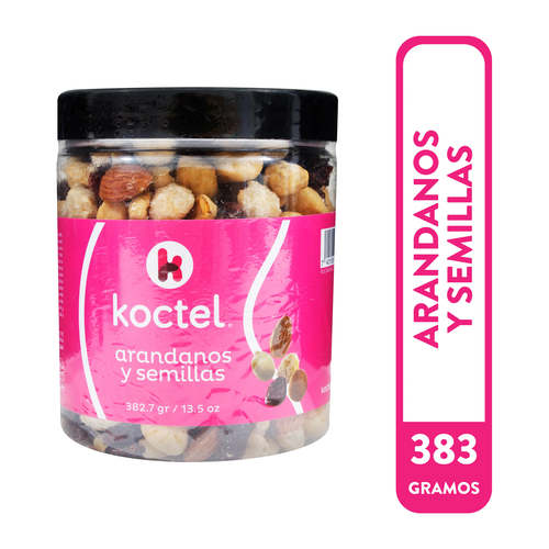 KOCTEL ARANDANOS Y SEMILLAS 1 OZ