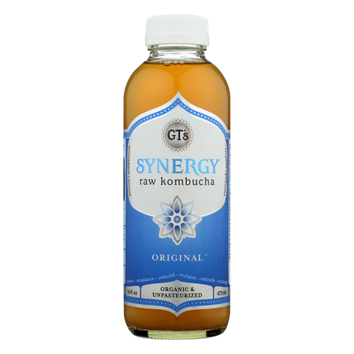 KOMBUCHA GUT BEBIDA ORIGINAL BOTELLA 16 ONZ 475ml