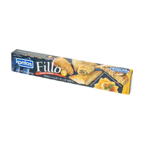 KONTOS PASTA FILO CAJA 5 454g