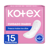 KOTEX PROTECTORES CUIDADO DIARIO 15 UNIDAD