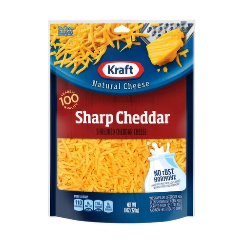 KRAFT QUESO CHEDDAR CHEDDAR SHARP . 8 OZ