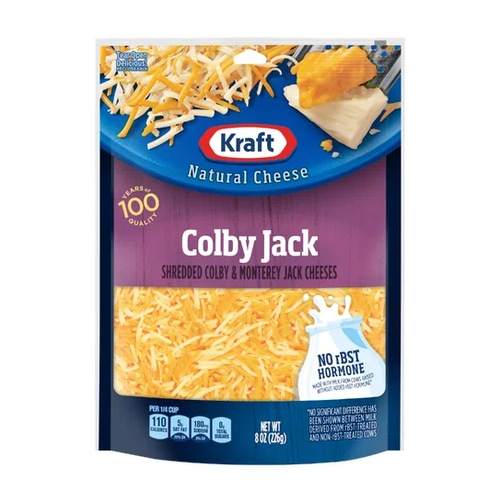 KRAFT QUESO COLBY JACK RALLADO BOLSA 8 OZ