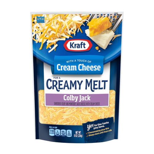 KRAFT QUESO COLBY JACK RALLADO BOLSA 8 OZ