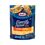 KRAFT QUESO PARA TACOS RALLADO BOLSA 8 OZ