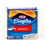 KRAFT QUESO PROCESADO AMERICANO 12 ONZ 16 UNIDAD