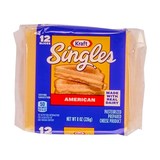 KRAFT QUESO PROCESADO AMERICANO 8 ONZ 12 UNIDAD