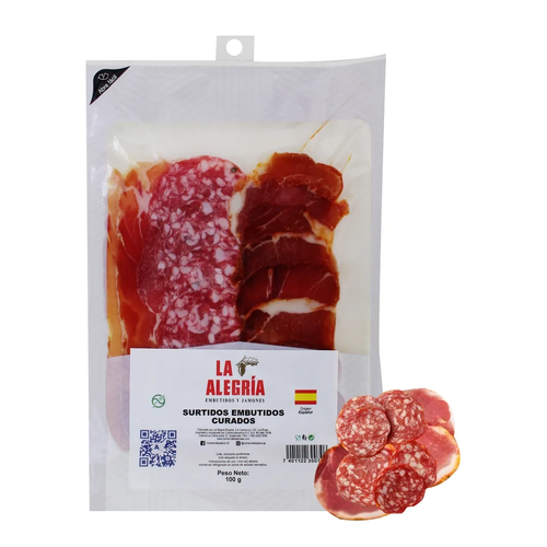 LA ALEGRIA EMBUTIDO SURTIDO CURADOS 100g