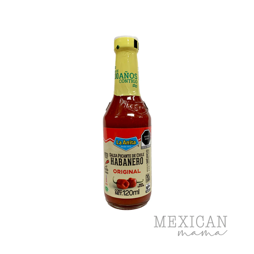 LA ANITA CHILE HABANERO ROJA 120ml