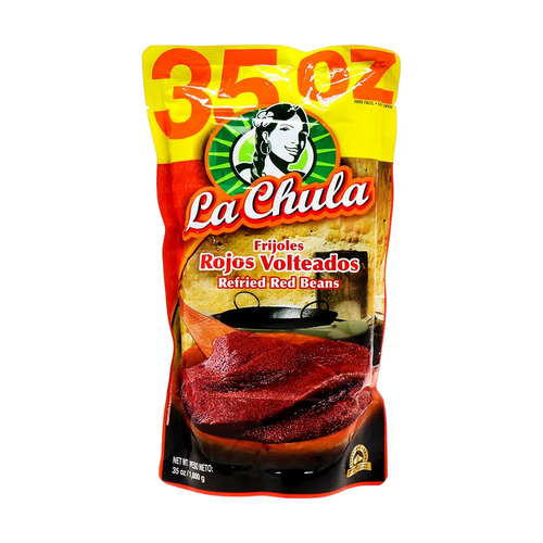 LA CHULA FRIJOLES ROJOS VOLTEAOS 35 OZ