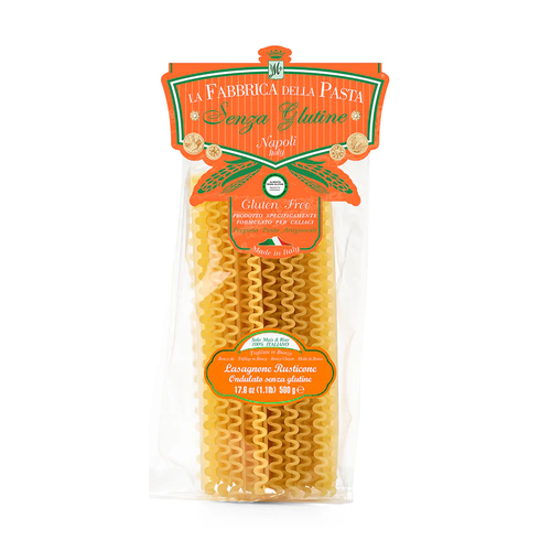 LA FABRICA DELLA PASTA PASTA LASAGNONE RUSTICONE ONDULATO SIN GLUTEN 500g