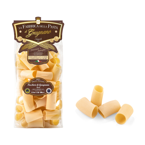 LA FABRICA DELLA PASTA PASTA PACCHERI LISCI DE GRAGNANO 500g
