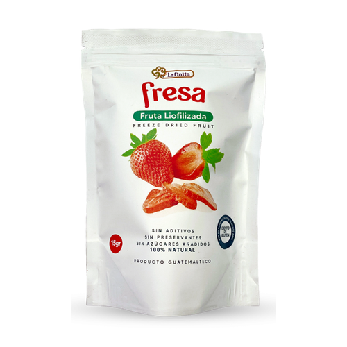LA FINITA FRUTA DESHIDRATADA FRESA 15g