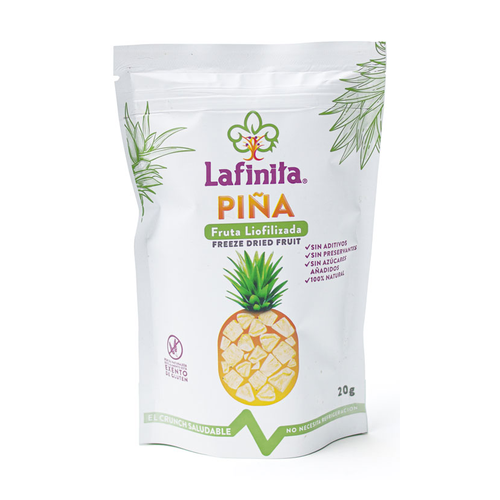 LA FINITA FRUTA DESHIDRATADA PIÐA GLUTEN FREE 20g