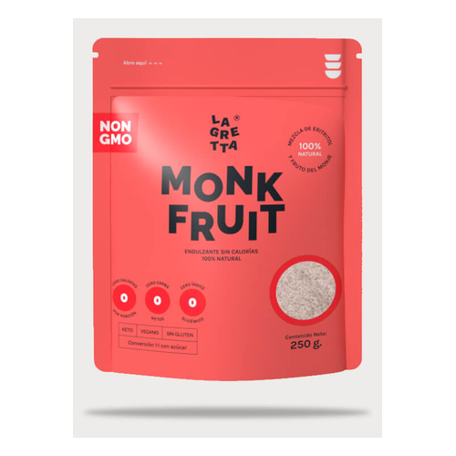 LA GRETA SUSTITUTO DE AZUCAR MONK FRUIT 250g