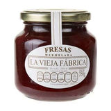 LA VIEJA FABRICA MERMELADA FRESA CON AZUCAR 350g