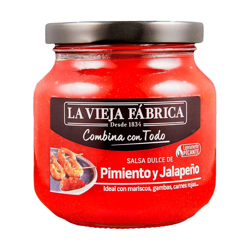 LA VIEJA FABRICA SALSA PIMIENTO Y JALAPEÐO SALSA PIMIENTO Y JALAPEÐO 290g