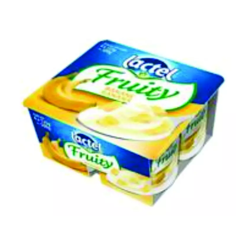 LACTEL YOGURT FRUTY BANANA 125g