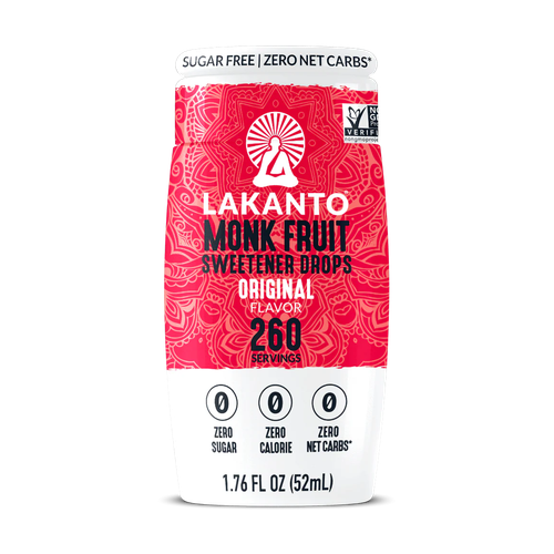 LAKANTO SUSTITUTO DE AZUCAR MONKFRUIT ESTRACT DROPS 52ml