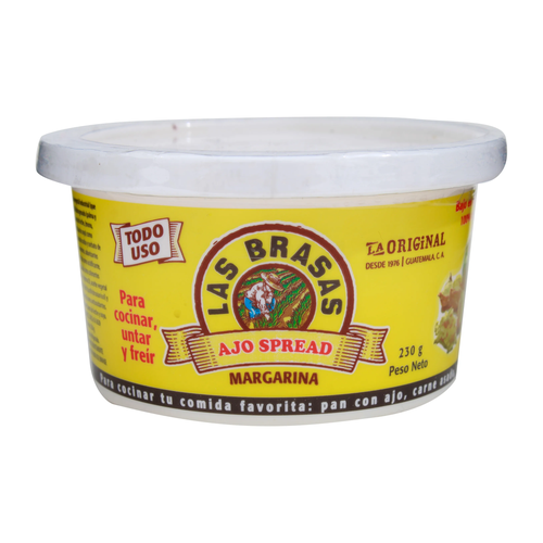 LAS BRASAS MARGARINA CON AJO 230g