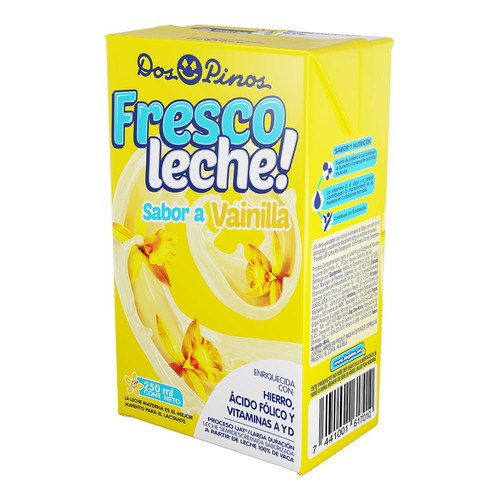 Leche Vainilla Frescoleche Dos Pinos 250ml.