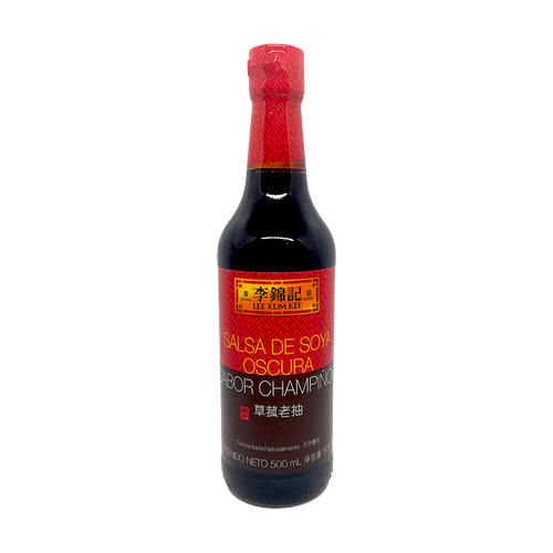 LEE KUM KEE SALSA SOYA CON CHAMPIÐONES OSCURA 500ml