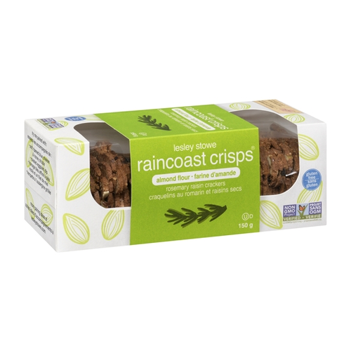 LESLEY STOWE CRACKER RAINCOAT CRISPS 150g
