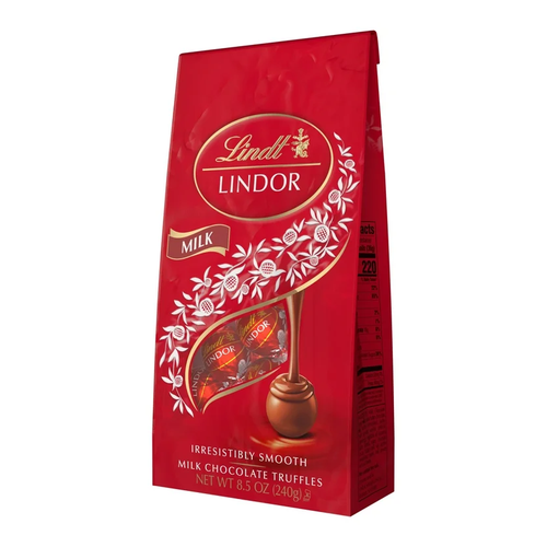 LINDT CHOCOLATE MILK LINDOR 6 OZ
