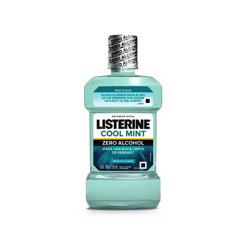 LISTERINE ENJUAGUE BUCAL ZERO ALCOHOL 250ml