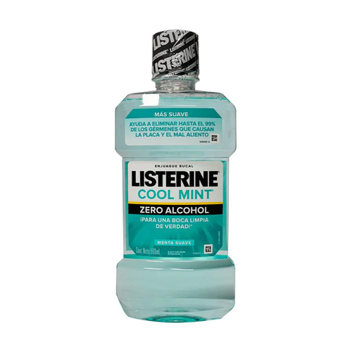 LISTERINE ENJUAGUE BUCAL ZERO ALCOHOL 500ml