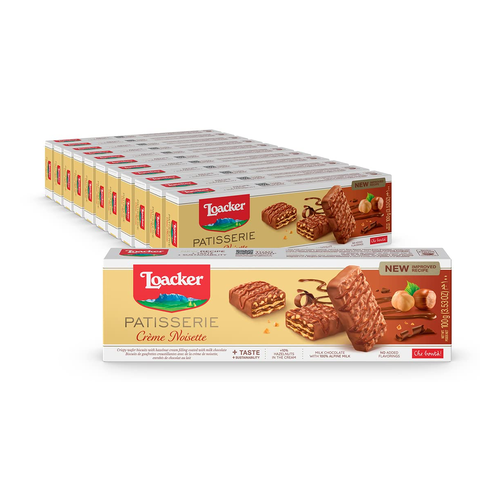 LOACKER GALLETA PATISSERIE CREME NOISETTE 100g