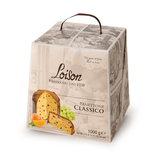 LOISON PANETTONE CLASICO EMPAQUE PAPEL LISTON 1000g