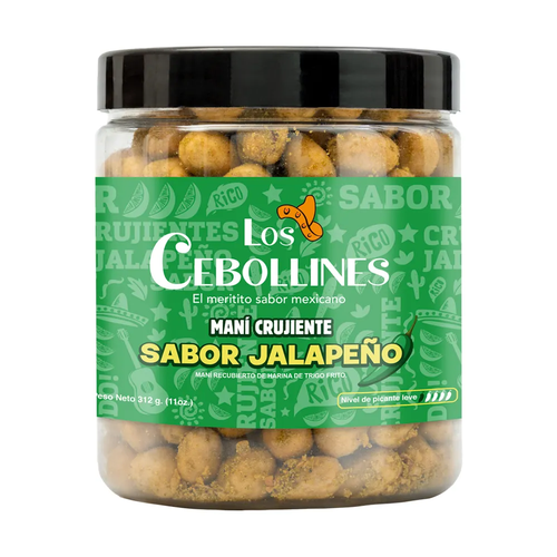 LOS CEBOLLINES MANI MANI Y JALAPEÑO 6g